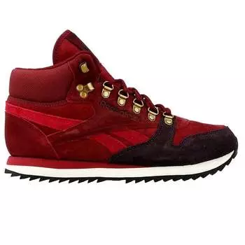 Классические женские кроссовки среднего красного цвета Reebok, красный