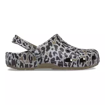 Классические женские сабо Crocs с животным принтом Crocs