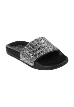 Классические женские сандалии из пеноматериала SKechers Cali SKECHERS, цвет Blk Black Canvas