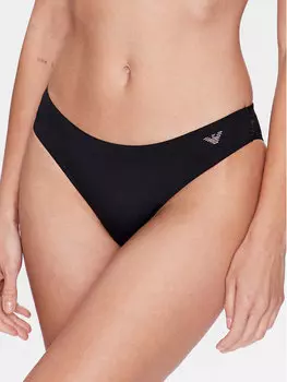 Классические женские трусики Emporio Armani Underwear, черный