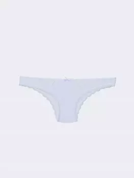 Классические женские трусики с кружевной отделкой Benetton