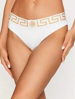 Классические женские трусики Versace, белый