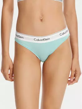 Классические женские трусы 0000F3787E Calvin Klein Underwear, зеленый