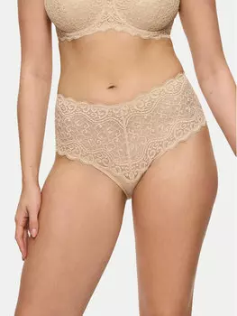 Классические женские трусы с высокой талией Amourette 10210675 Triumph, бежевый