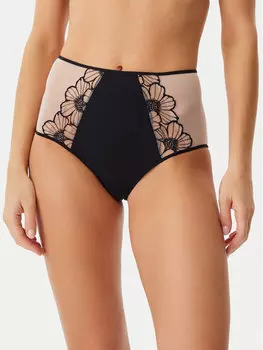 Классические женские трусы с высокой талией Lush C22OC5 Chantelle, черный