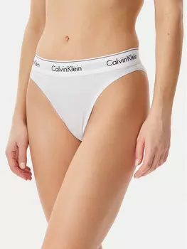 Классические женские трусы с высокой талией LV00QF8319 Calvin Klein Underwear, белый