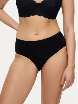 Классические женские трусы с высокой талией Sense Of Cotton 10224970 Triumph, черный
