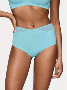 Классические женские трусы с высокой талией True Shape Sensation 10218231 Triumph, синий
