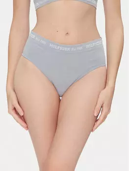 Классические женские трусы с высокой талией UW0UW05724 Tommy Hilfiger, синий