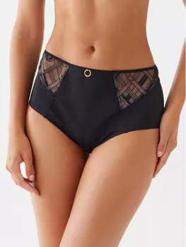 Классические женские трусы с завышенной талией Chantelle, черный