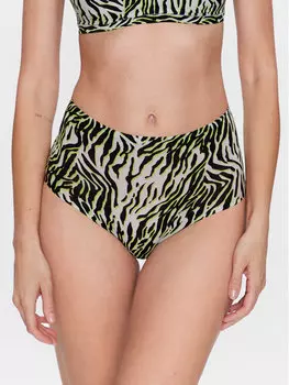 Классические женские трусы с завышенной талией Chantelle, зеленый