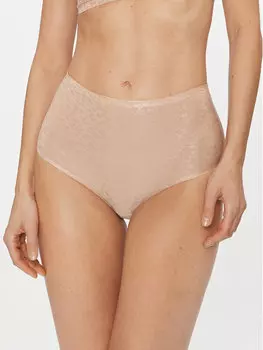 Классические женские трусы с завышенной талией Chantelle, бежевый