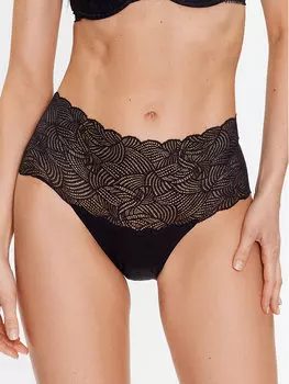 Классические женские трусы с завышенной талией Chantelle, черный