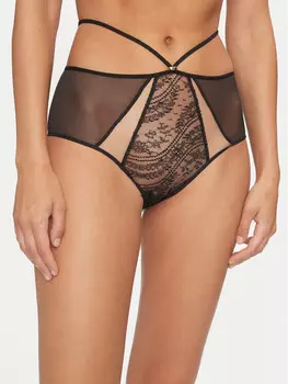 Классические женские трусы с завышенной талией Chantelle, черный