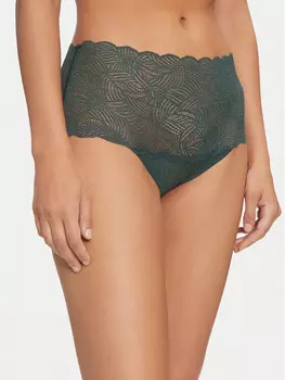 Классические женские трусы с завышенной талией Chantelle, зеленый
