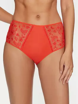 Классические женские трусы с завышенной талией Chantelle, оранжевый