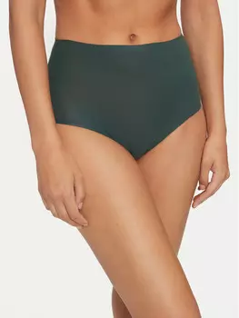 Классические женские трусы с завышенной талией Chantelle, зеленый