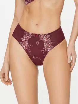 Классические женские трусы с завышенной талией Hunkemller, красный