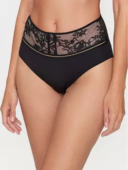 Классические женские трусы с завышенной талией Passionata, черный