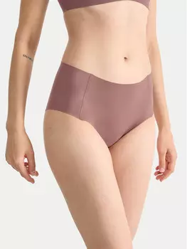 Классические женские трусы с завышенной талией Sloggi, коричневый