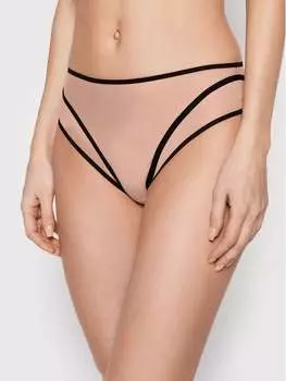 Классические женские трусы с завышенной талией Undress Code, бежевый