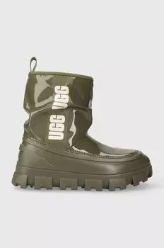 Классические зимние ботинки Brellah Mini Ugg, зеленый