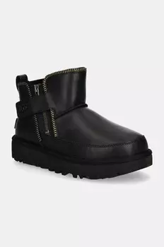 Классические зимние ботинки Mini Moto Boot Ugg, черный