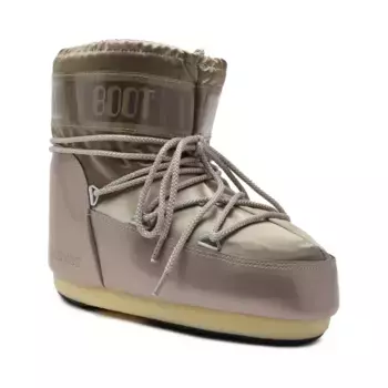 Классические зимние ботинки на мягкой подкладке Moon Boot, серый