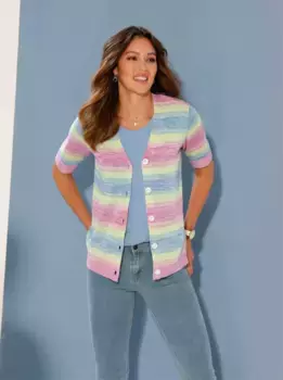 Классический базовый кардиган Classic Basics, цвет Zitrone-Altrosa-Meliert