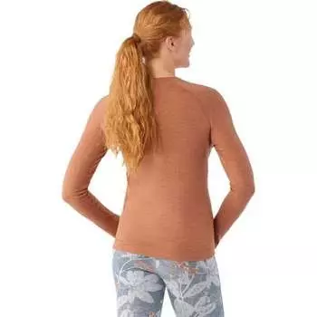 Классический базовый слой Thermal Merino Crew женский Smartwool, цвет Copper Heather
