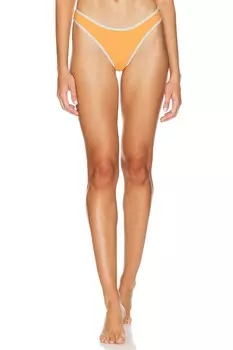 Классический бикини-лиф с глубоким вырезом Weworewhat, бежевый