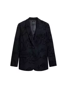 Классический блейзер Desigual Blazer, черный