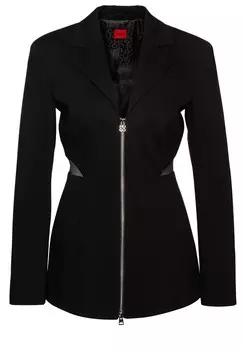 Классический блейзер HUGO Blazer Azera, черный