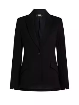 Классический блейзер Karl Lagerfeld Blazer, черный