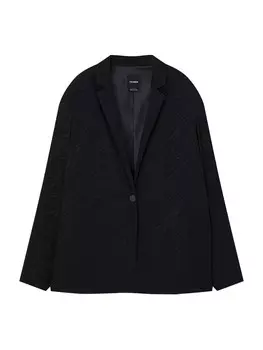 Классический блейзер Pull&Bear Blazer, черный
