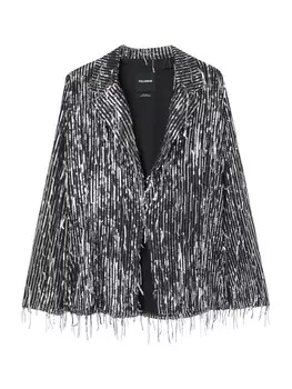 Классический блейзер Pull&Bear Blazer, темно-серый