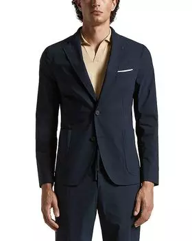 Классический блейзер Regular Fit Peserico, синий