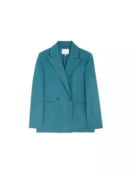 Классический блейзер Scalpers Blazer, цвет petrol