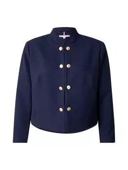 Классический блейзер Tommy Hilfiger Curve Blazer, морской синий