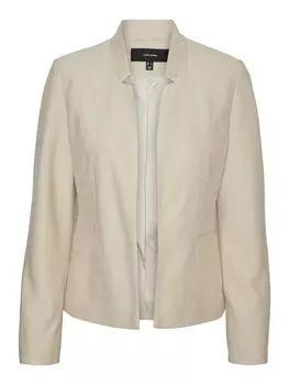 Классический блейзер VERO MODA Blazer SILLE, бежевый