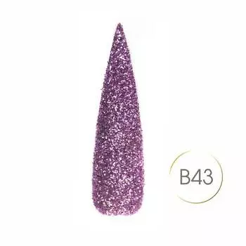 Классический блеск для украшения ногтей – B43., SUNFLOWER