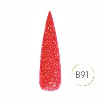 Классический блеск для украшения ногтей – B91., SUNFLOWER