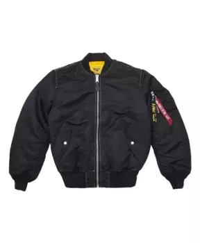 Классический бомбер Alpha Industries, черный
