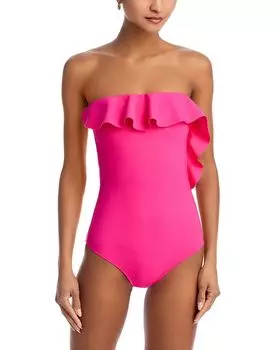 Классический цельный купальник Samba Sje Chiara Boni La Petite Robe, розовый