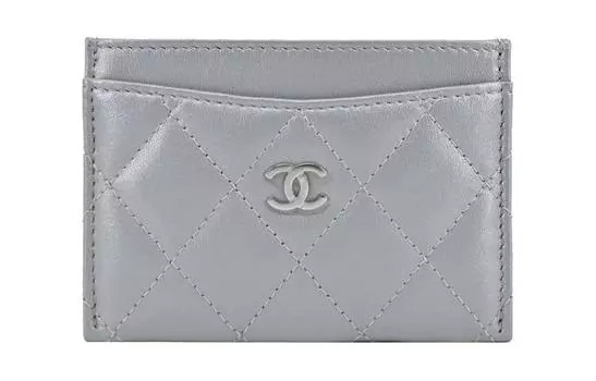 Классический держатель карт, серебристый AP0213 CHANEL