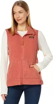 Классический флисовый жилет Mountain L.L.Bean, цвет Sienna Brick