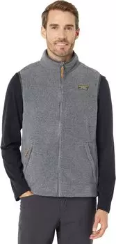 Классический флисовый жилет Mountain L.L.Bean, цвет Charcoal Heather