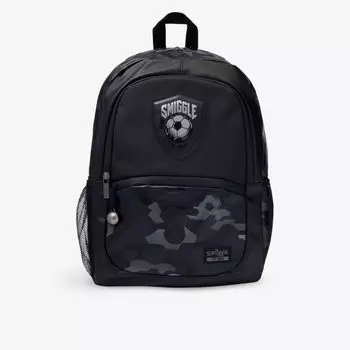 Классический футбольный плетеный рюкзак Assist Smiggle, черный