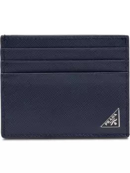 Классический футляр для карт Prada, синий