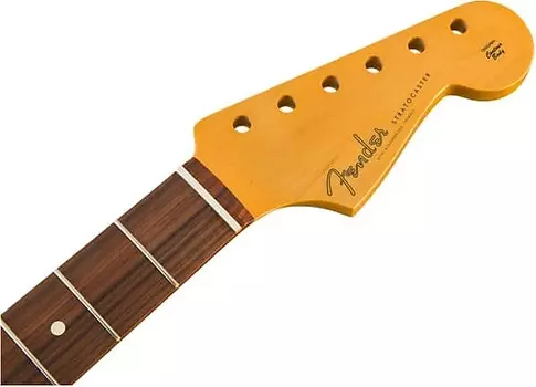 Классический гриф 60-х Stratocaster Lacquer, 21 винтажный лад, Pau Ferro, C-образная форма Fender Fender Classic 60's Stratocaster Neck Lacquer, 21 Frets, , C Shape 0992213921